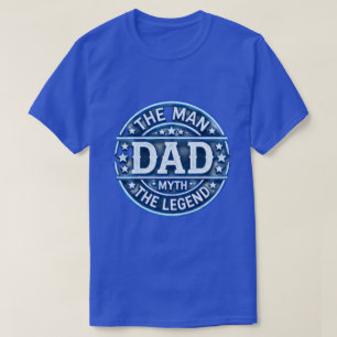 Mannen Pappan Myten Legenden T Shirt