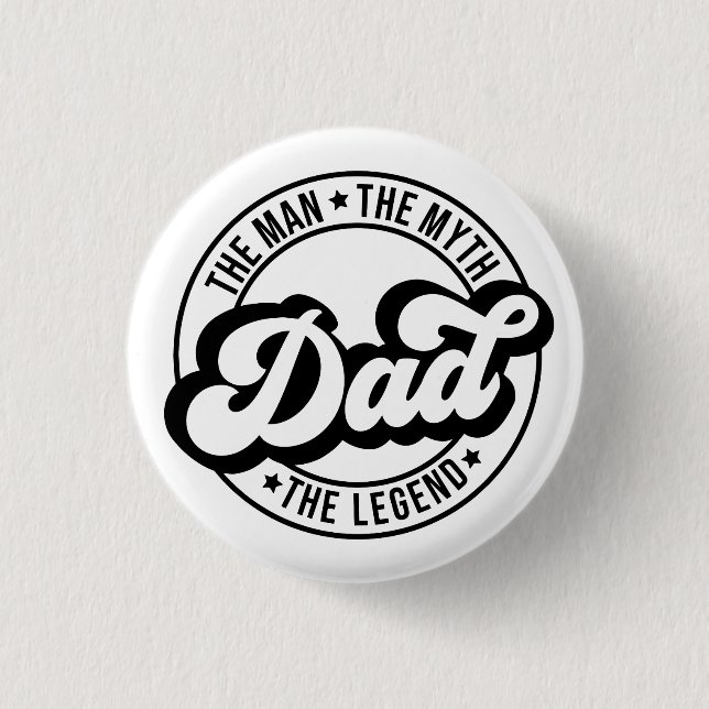 Mannen som myten om pappa far pappa Dada Knapp (Framsida)