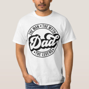 Mannen som myten om pappa far pappa Dada T Shirt