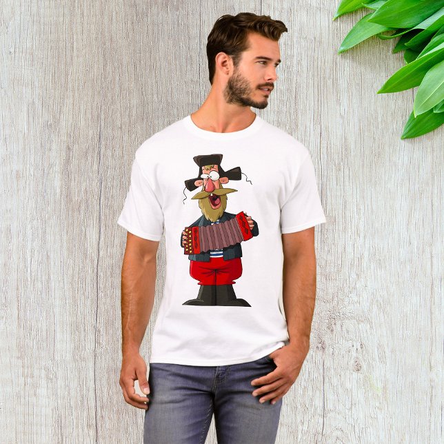 Mannen som spelar avtal t shirt (Skapare uppladdad)