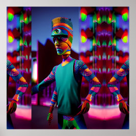 Mannen som spikade mitt kaffe - Ken Gage Art Poster