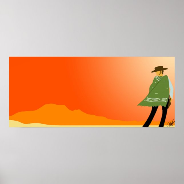 Mannen utan Namn Classic Poster (Framsidan)