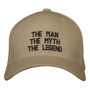 MannenMythThe Legend Broderad Keps
