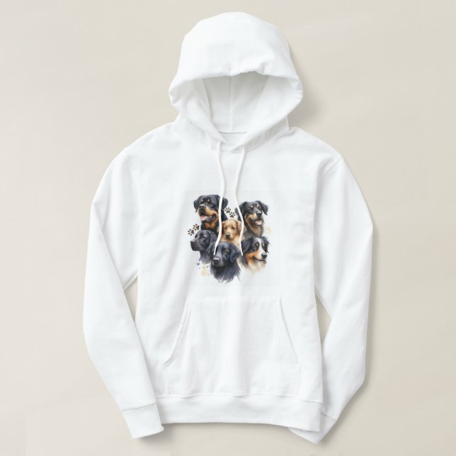 MANNENS BÄSTA VÄN HOODIE (Design framsida)