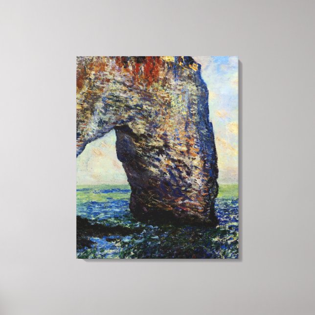 Manneporte, Etretat, II Canvastryck (Framsida)