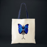 Mannequin Blue Butterfly Tygkasse<br><div class="desc">Mode och</div>