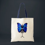 Mannequin Blue Butterfly Tygkasse<br><div class="desc">Mode och</div>