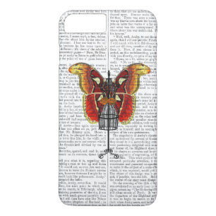 Mannequin Red and Gult Butterfly