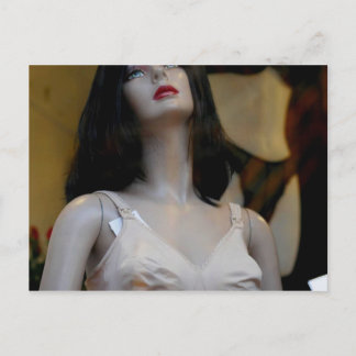 mannequin vykort