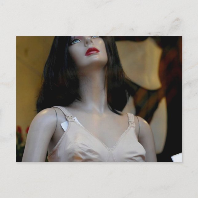 mannequin vykort (Framsida)