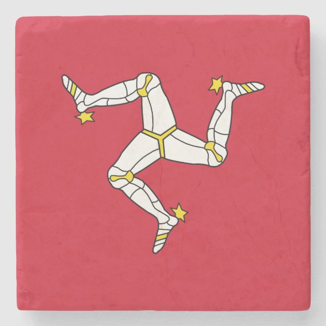 Mannflagga Stenunderlägg (Framsidan)