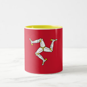 Mannflagga Två-Tonad Mugg