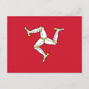 Mannflagga Vykort
