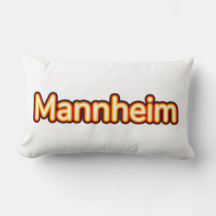 Mannheim Deutschland Tyskland Lumbarkudde