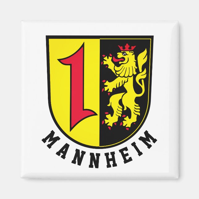 Mannheim jackar om Arm Magnet (Framsidan)