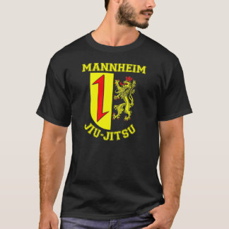 Mannheim Jiu-Jitsu (Wappen/Vapensköld) Tee