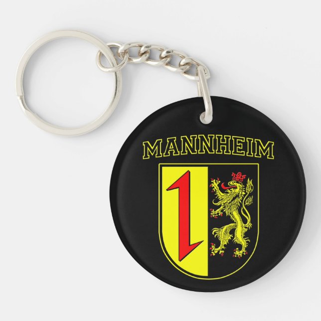 Mannheim tysklanda Wappen/vapensköld (Framsidan)