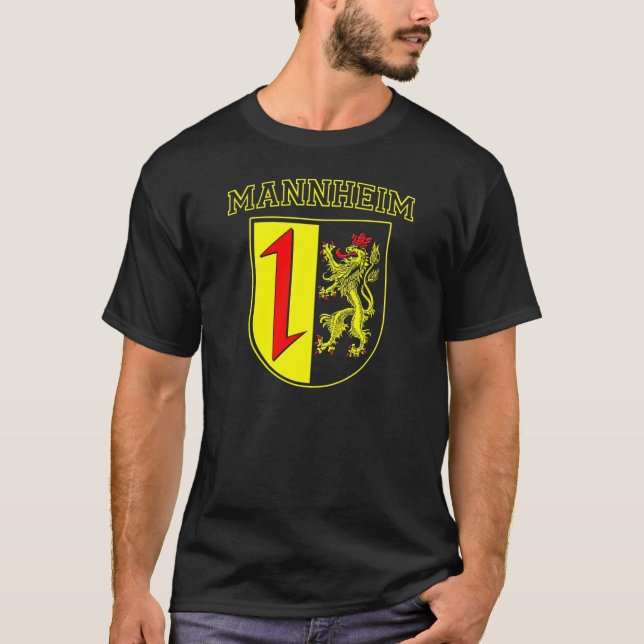 Mannheim (Wappen) Deutschland Tee (Framsida)