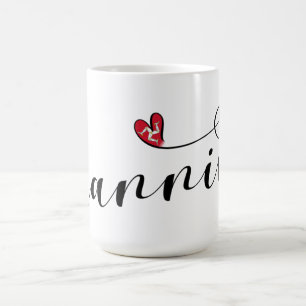 Mannin, Isle of Man Heart, Manx Kaffemugg