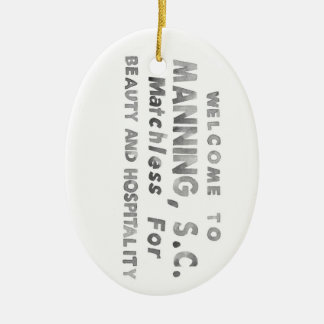 Manning av julprydnad julgransprydnad keramik