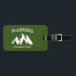 Manning Provincial Park Bagagebricka<br><div class="desc">Manning Provincial Park är ett år på sig för att komma undan,  och utöver sin vackra sommartid skryter den med en mängd vinteraktiviteter.</div>