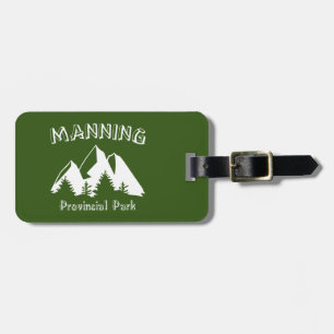 Manning Provincial Park Bagagebricka