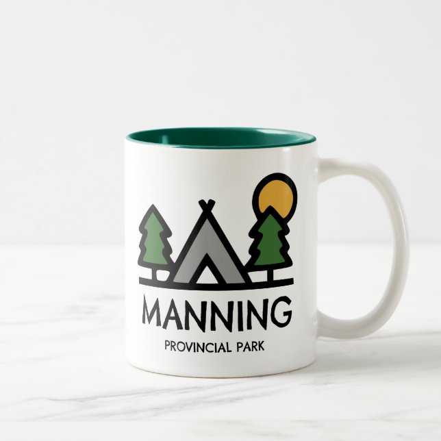 Manning Provincial Park Två-Tonad Mugg (Höger)