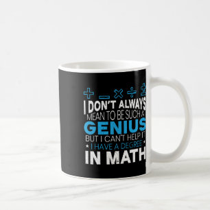 Människa är ett sånt geni men jag kan inte hjälpa kaffemugg