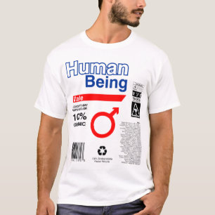 Människa - manlig t-shirt