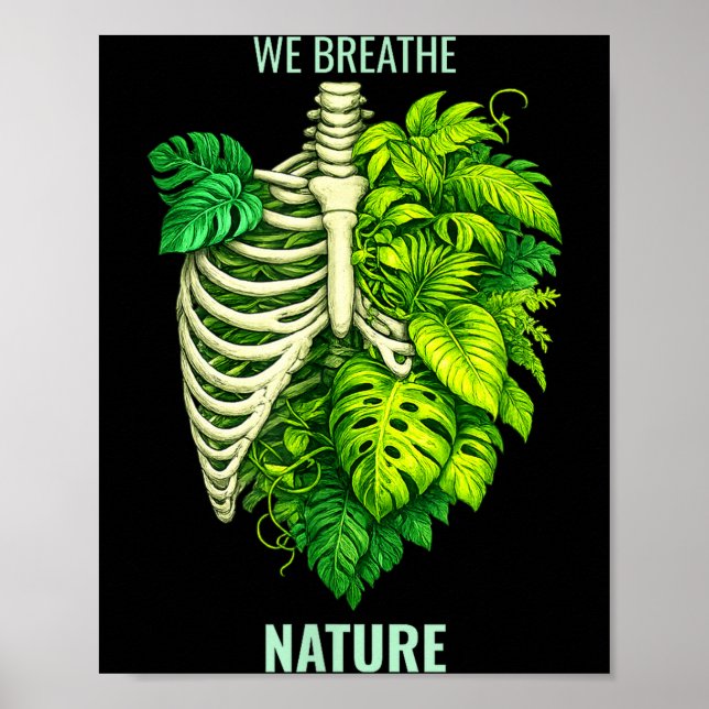 Människa & natur – bevarande av vilda djur poster (Framsidan)
