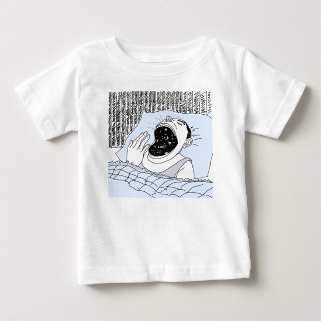 MÄNNISKA OCH KOSMOS TEE SHIRT (Framsida)