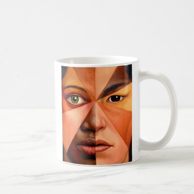Människaansiktet Kaffemugg (Höger)
