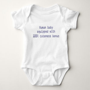 Människabebis med cutenessbonusen 100% t shirt