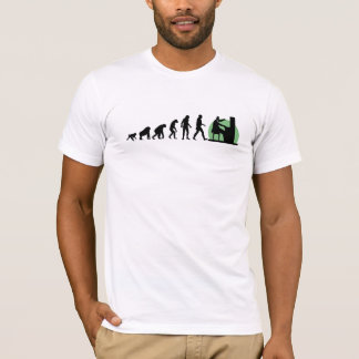 Människaevolution: Pianist Tee Shirt