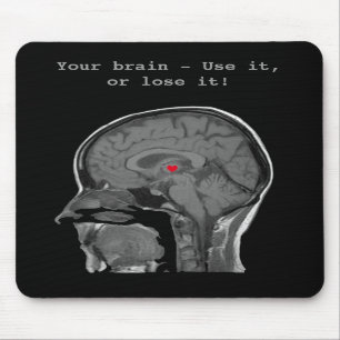 Människahjärnan - Mousepad Musmatta