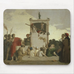 Människakomedin, c.1852 musmatta