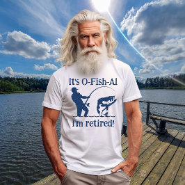 Människan är OFisherman Pension Gift T Shirt