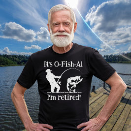 Människan är OFisherman Pension Gift T Shirt