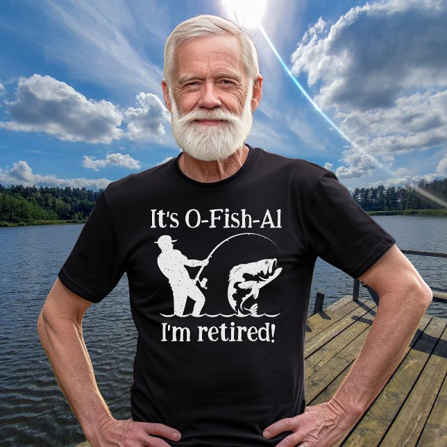 Människan är OFisherman Pension Gift T Shirt (Skapare uppladdad)