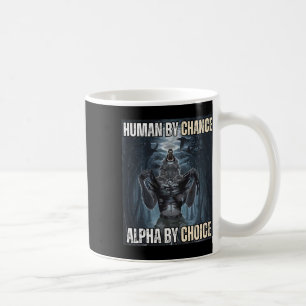 Människan efter förändring Alfa efter val Coola Fu Kaffemugg