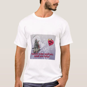 Människan gör Bra till husdjur - ett i dag. T Shirt