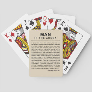 Människan i Arena - stor ängslan Casinokort