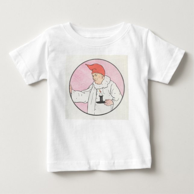 Människan i Måne tittade ut ur måne T Shirt (Framsida)