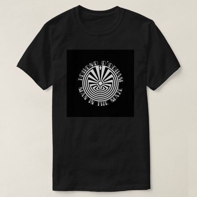 Människan i Maze - Tohono Oodham Pin.png T Shirt (Design framsida)