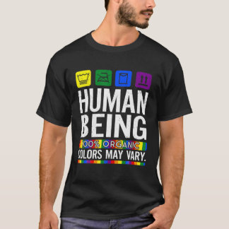 Människan kan till 100 % ha en annan hbt-prid än d t shirt