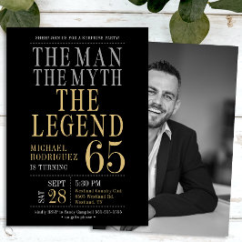 Människan myten om 65en av förvåning inbjudningar