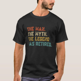 Människan Myth Legend är sedan 2022 pensionerad oc T Shirt