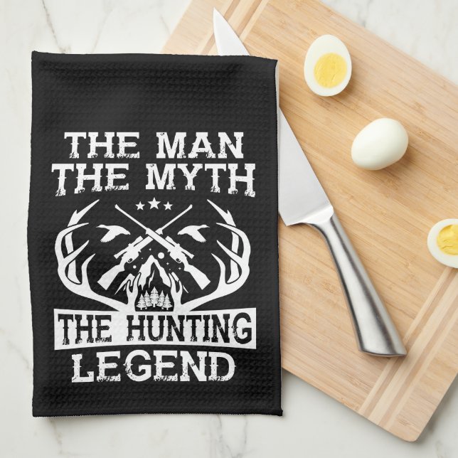 Människan Myth the Hunting Legend - Camp Kökshandduk (Vikt i Fjärdedel)