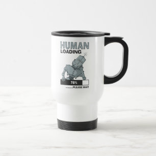Människan som laddar, behar den roliga travel mug resemugg