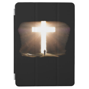 Människan springer till Jesus kristna Kor iPad Air Skydd